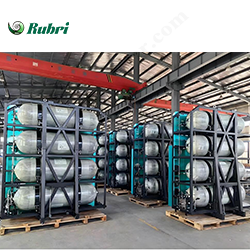 Silinder Penyimpanan Hidrogen 162L 350bar untuk Kenderaan