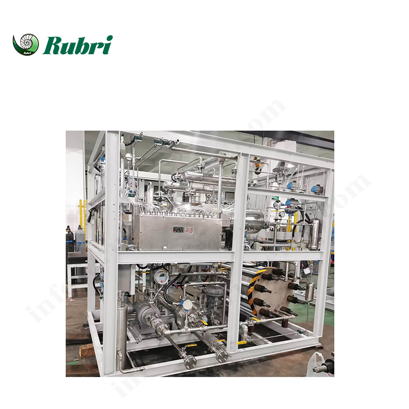 Timbunan Elektrolisis Hidrogen Beralkali 30Nm³/j 150KW untuk Menjana Hidrogen Hijau