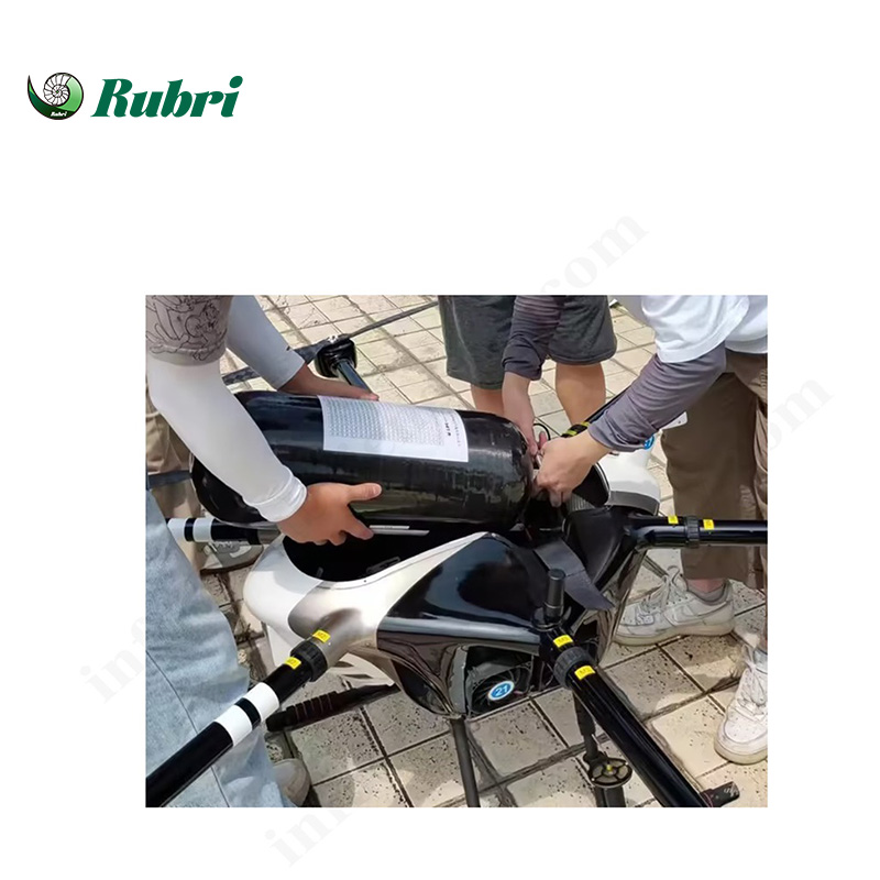 Tangki Penyimpanan Hidrogen 5L 35Mpa untuk Dron