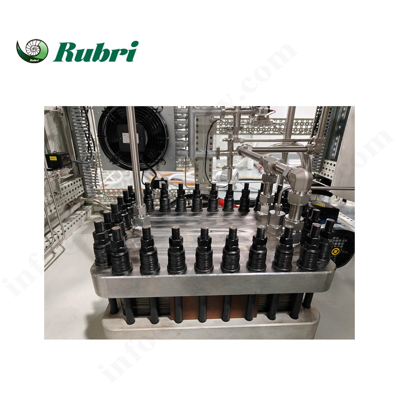 100Nm3/j 500KW 99.999% Loji Pengeluaran Penjana Hidrogen PEM Ketulenan Tinggi