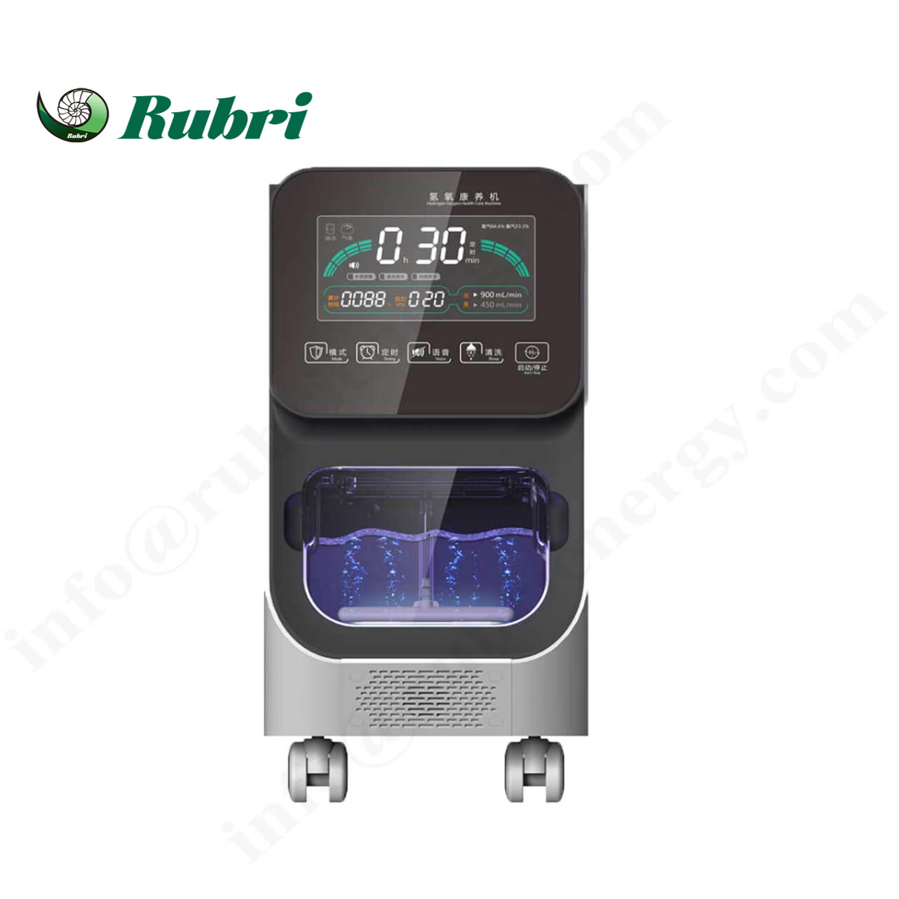 Mesin Penyedutan Hidrogen 99.99% Mudah Alih PEM