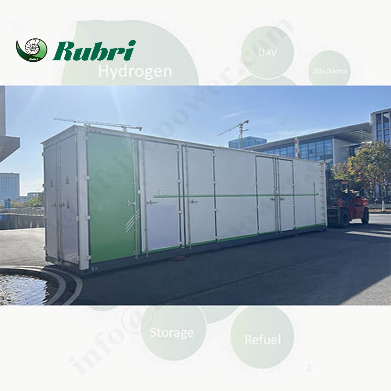 Bangku ujian elektrolisis ALK 50Nm3/j