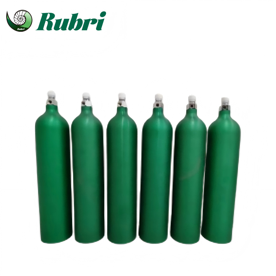 Botol Penyimpanan Hidrida Logam H2 50g Silinder Hidrogen Keadaan Pepejal Tekanan Rendah yang Selamat untuk Peralatan Makmal
