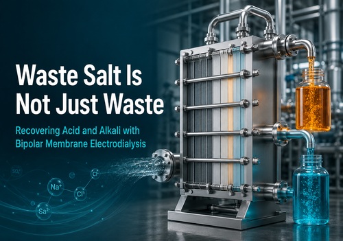 Sisa Garam Bukan Sekadar Sisa: Bagaimanakah Elektrodialisis Membran Bipolar Memulihkan Asid dan Alkali?